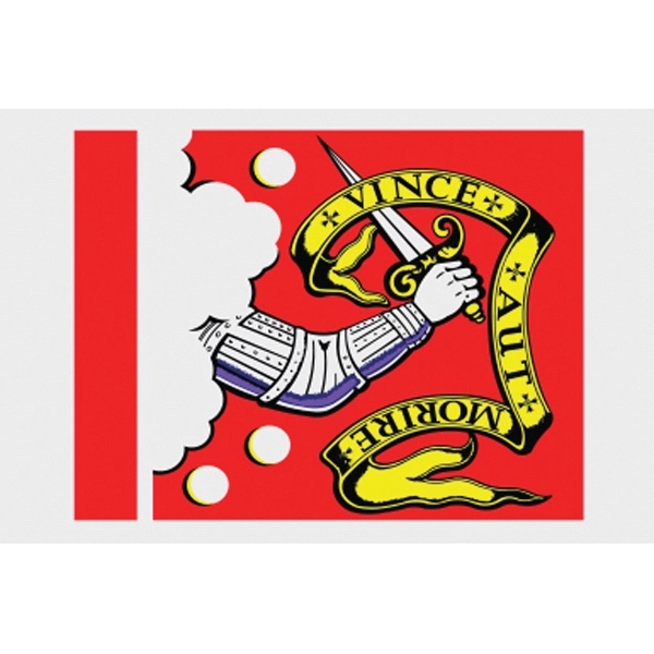 Special Historical Stick Flag - Bedford 2