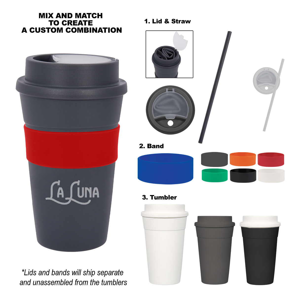 16 Oz. Travel Tumbler With Straw 14