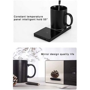 2-In-1 Smart Coffee Mug Warmer/Wireless Charger 5