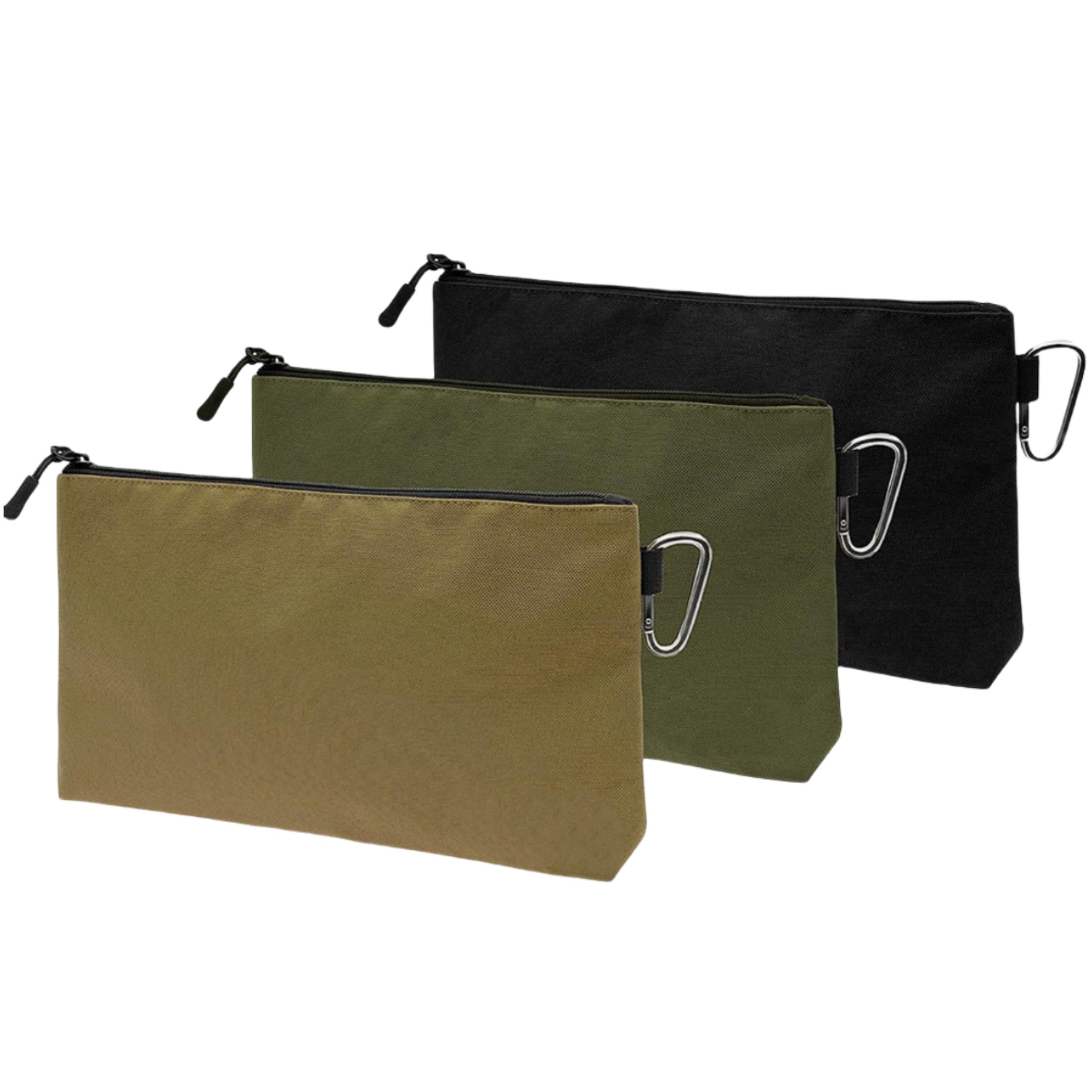 Premium Tool Zipper Pouch with Carabiner 5