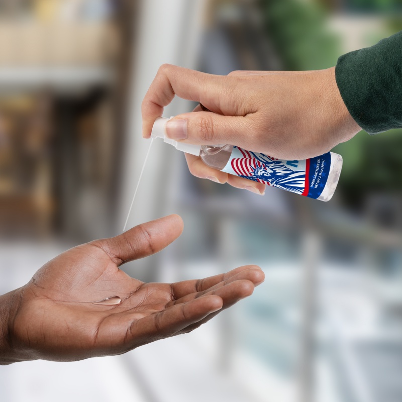 2 oz. Hand Sanitizer Gel with Pump Top 8