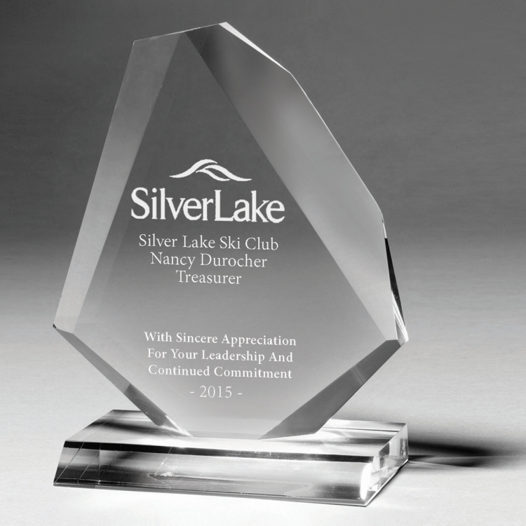 Beveled Diamond Award - Screen Print 2