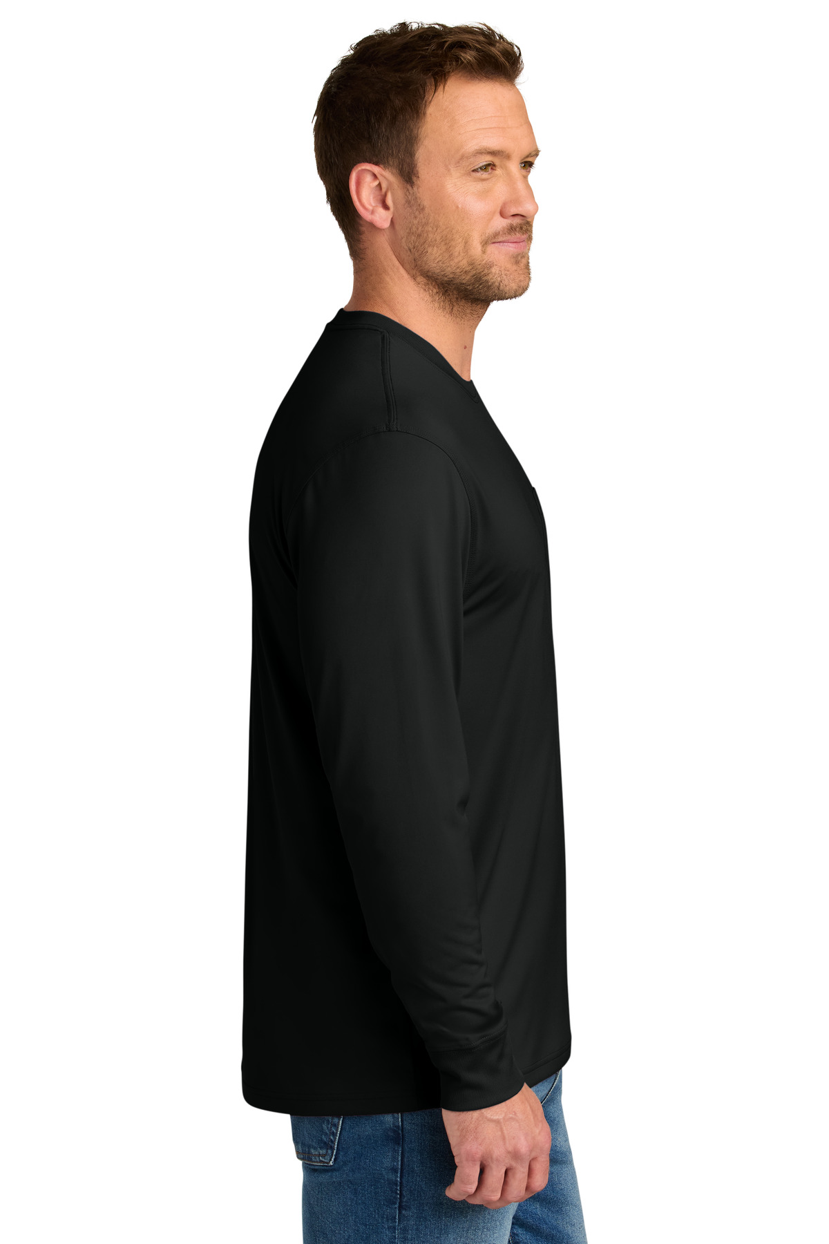 CornerStone Workwear Pro Long Sleeve Pocket Tee CS440LSP 3