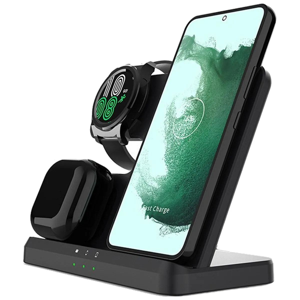 Wireless Charger Station 3 In 1 Fast Charging Stand 2