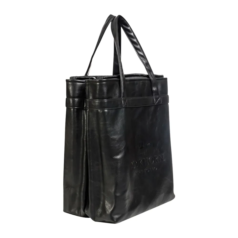Leather Four Bottle Salesperson Tote Bag 11