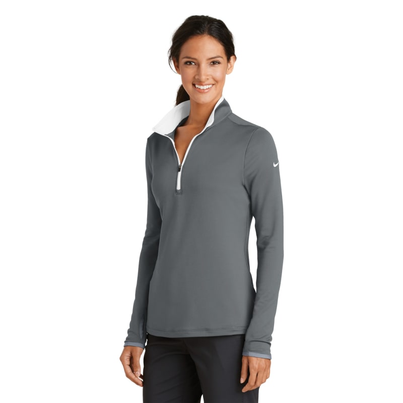 Nike Ladies Dri-FIT Stretch 1/2-Zip Cover-Up. 22