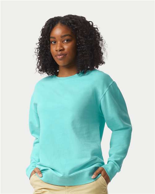 Unisex Garment-Dyed Lightweight Crewneck Sweatshirt - 1466 63