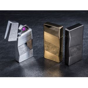 Exquisite Shaking Ignition Dual Electric Arc Lighter 14