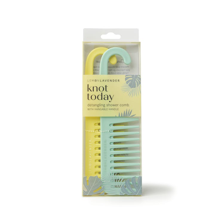 Detangling Shower Combs - 2 Pack Assorted Colors 2