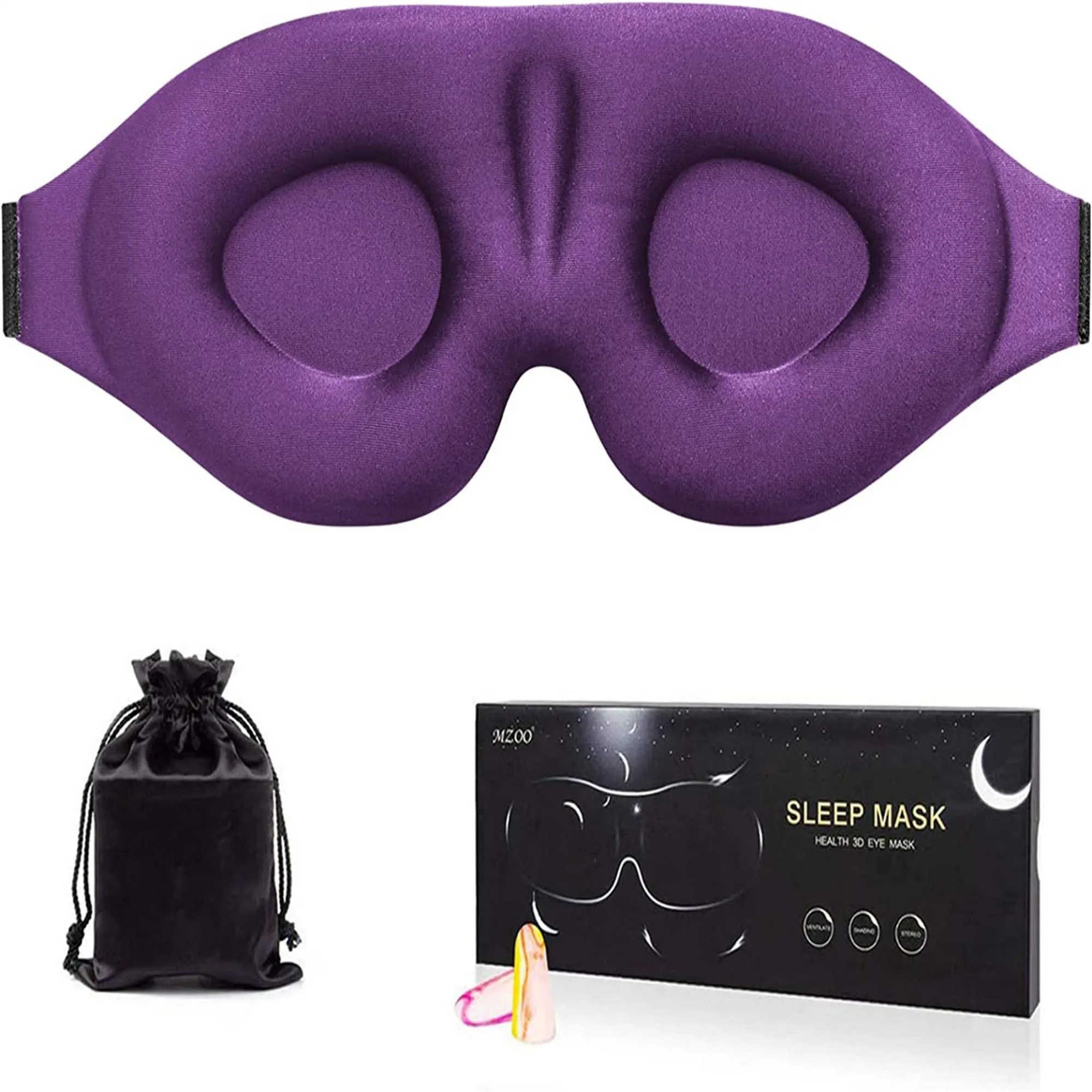3D Contoured Cup Sleeping Mask 6
