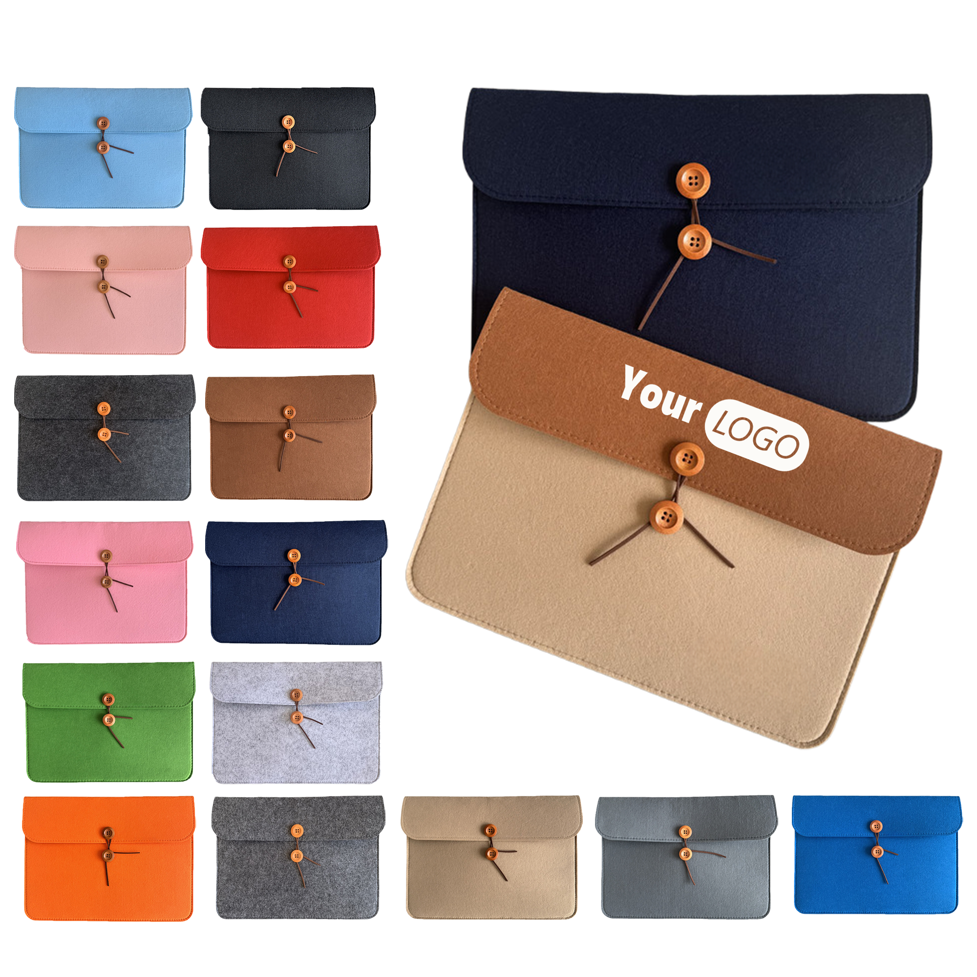 A4 Felt File Bag 3