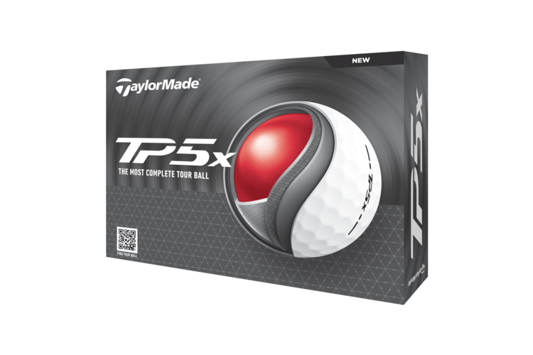 TaylorMade TP5x Golf Balls - White 1