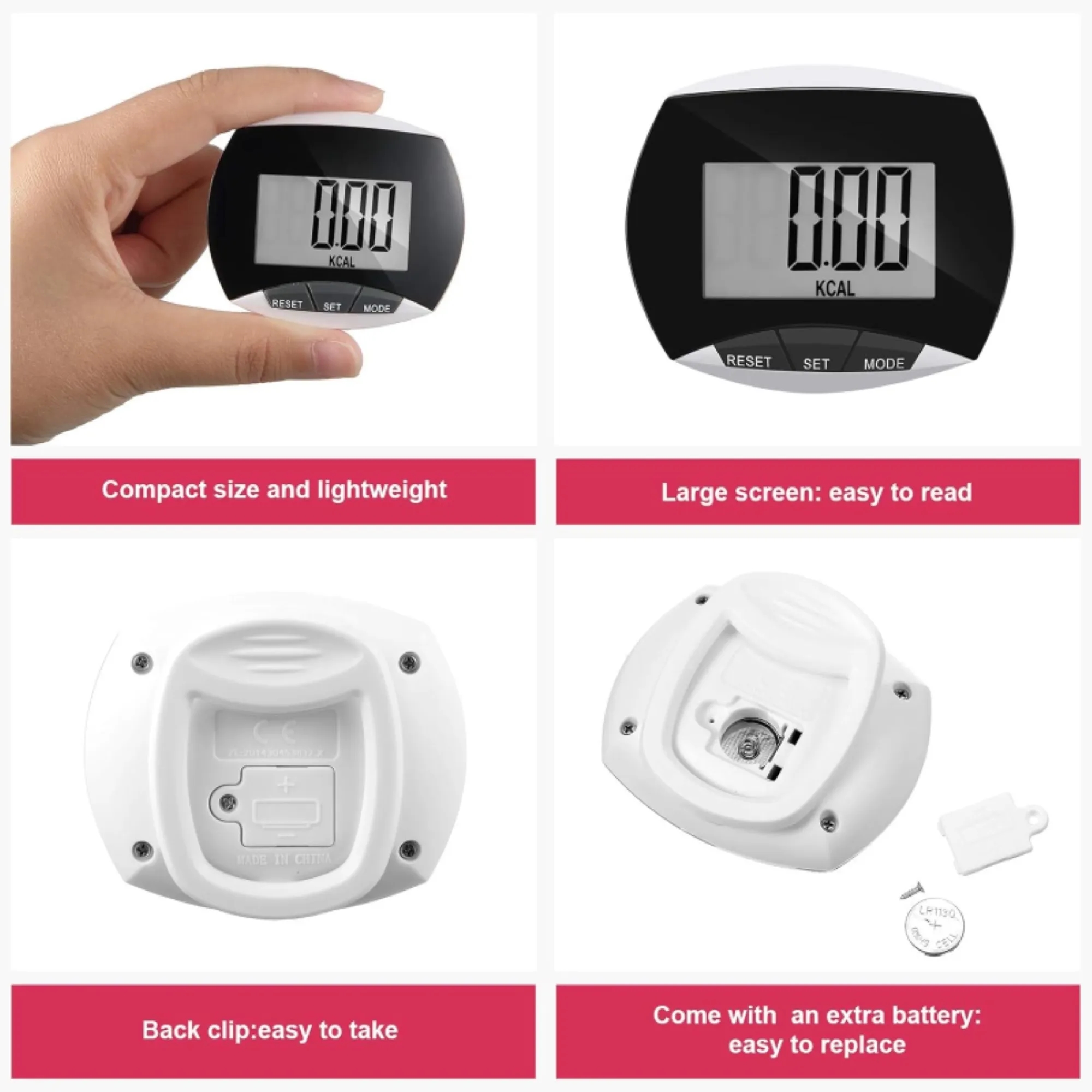 Multi-Function Electronic Pedometer 2