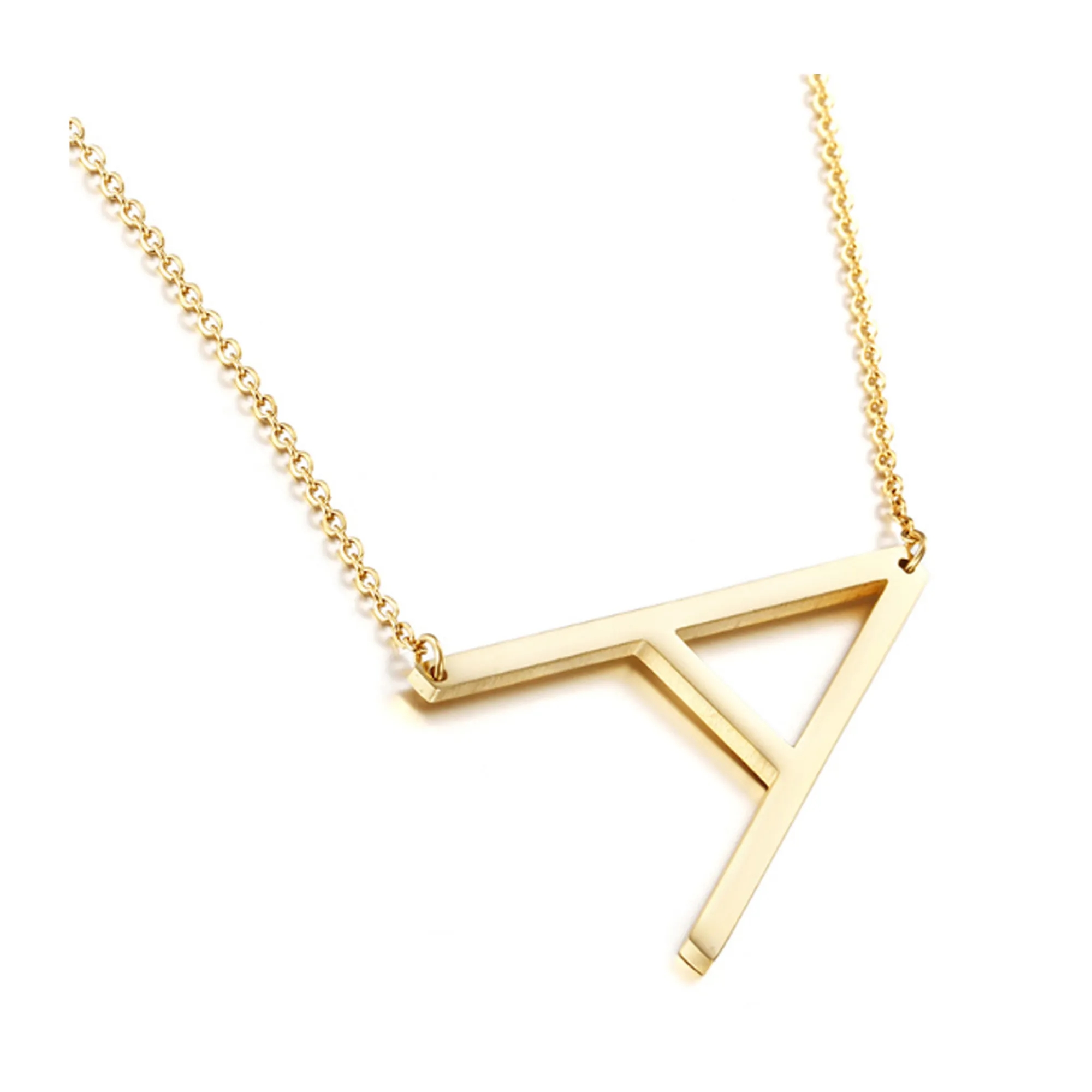Letter Pendant Necklace 3