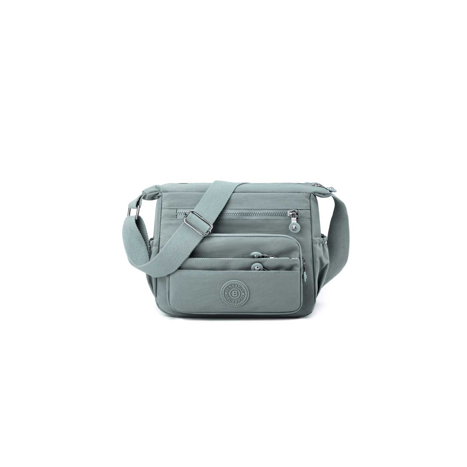 Spacious Waterproof Nylon Shoulder Bag 8