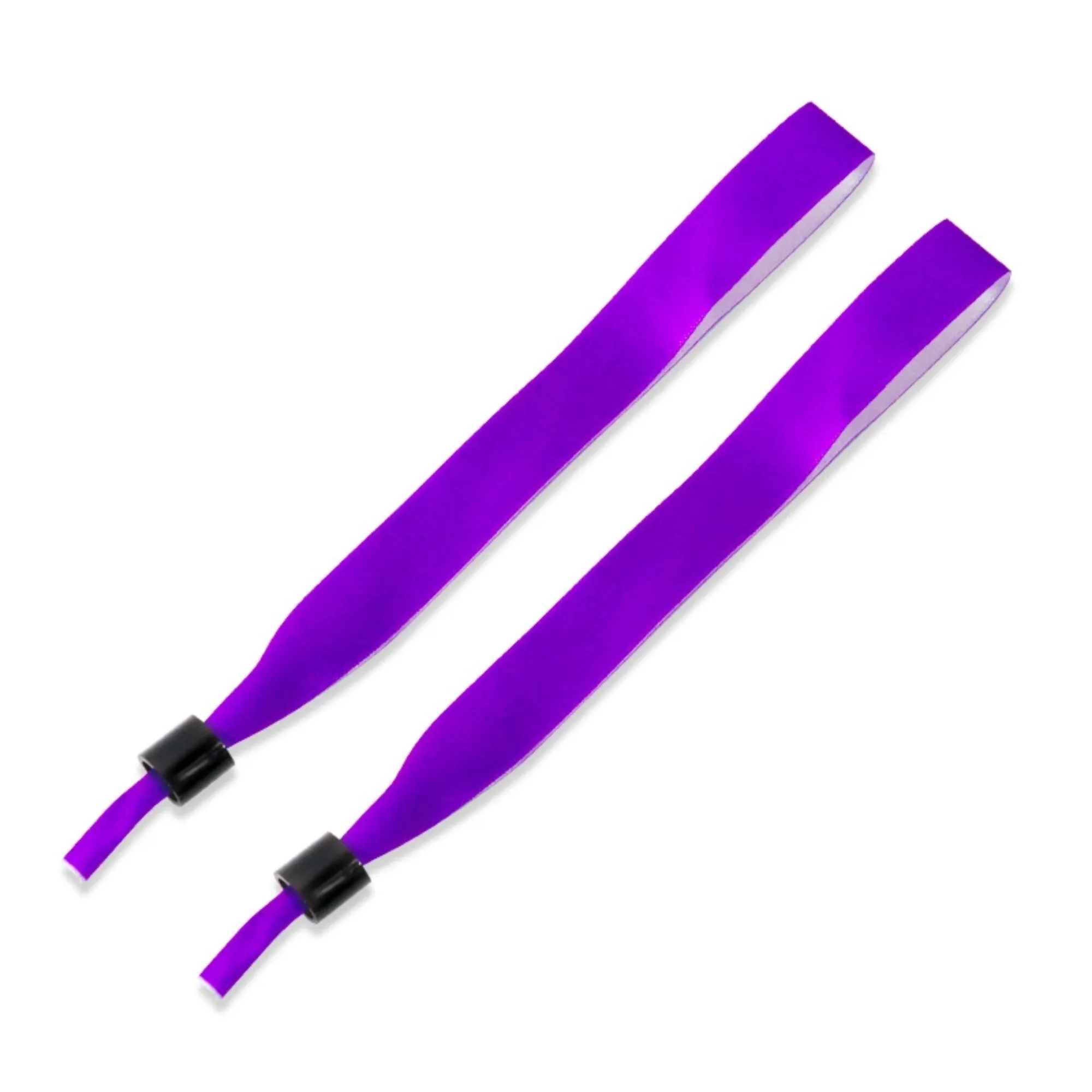 Disposable Silk Satin Polyester Wristband With Buttons 8