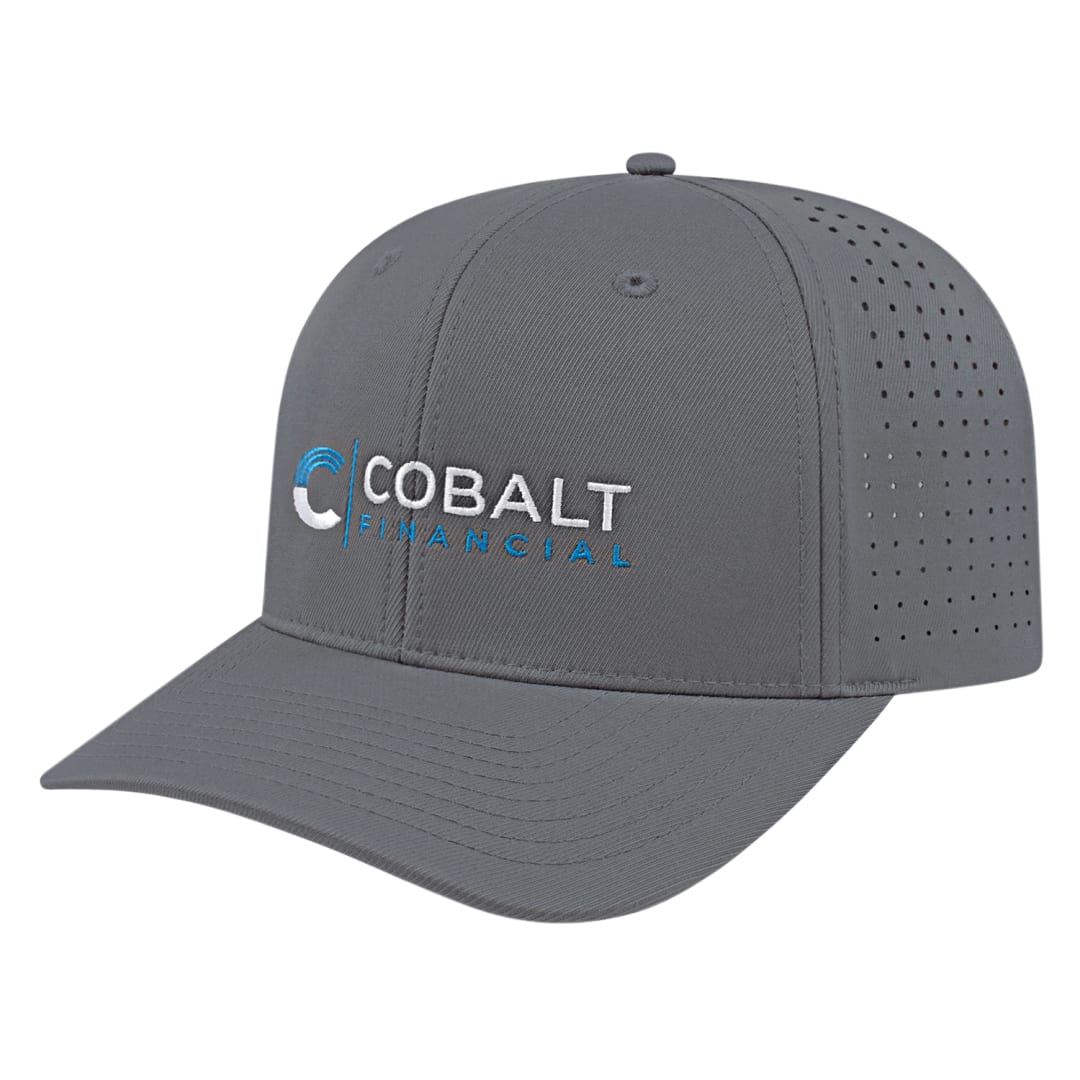 Cap America Perforated Performance Snap Back Cap 45