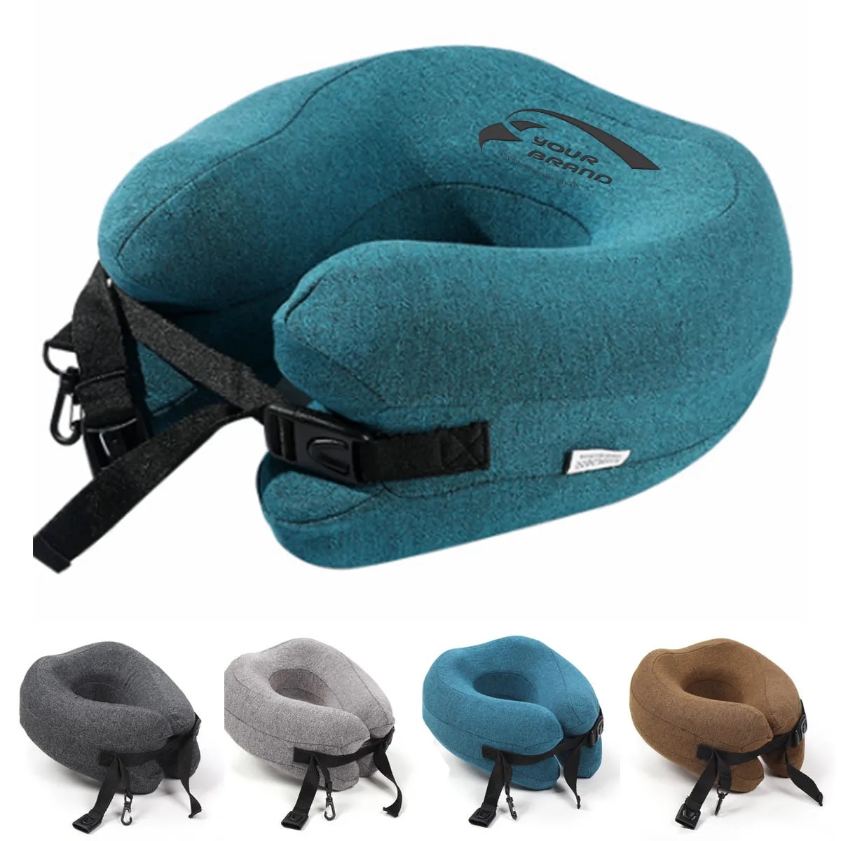 Memory Foam Cervical Pillow Travel Sleeping Headrest Cushion 1