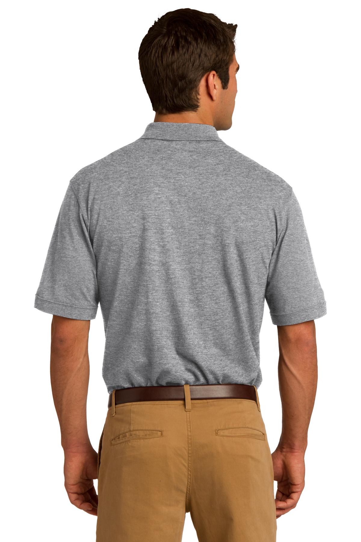 Port & Co Core Blend Jersey Knit Pocket Polo. KP55P 44