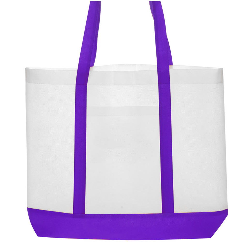 Trim Color Non-Woven Tote Bags