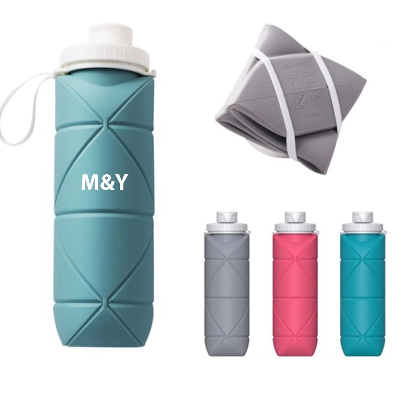 20OZ Silicone Foldable Bottle 2
