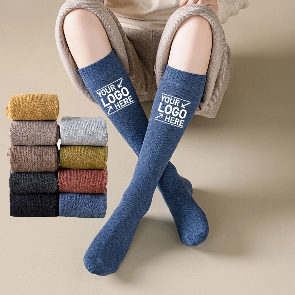 Unisex Long Boot Socks 2