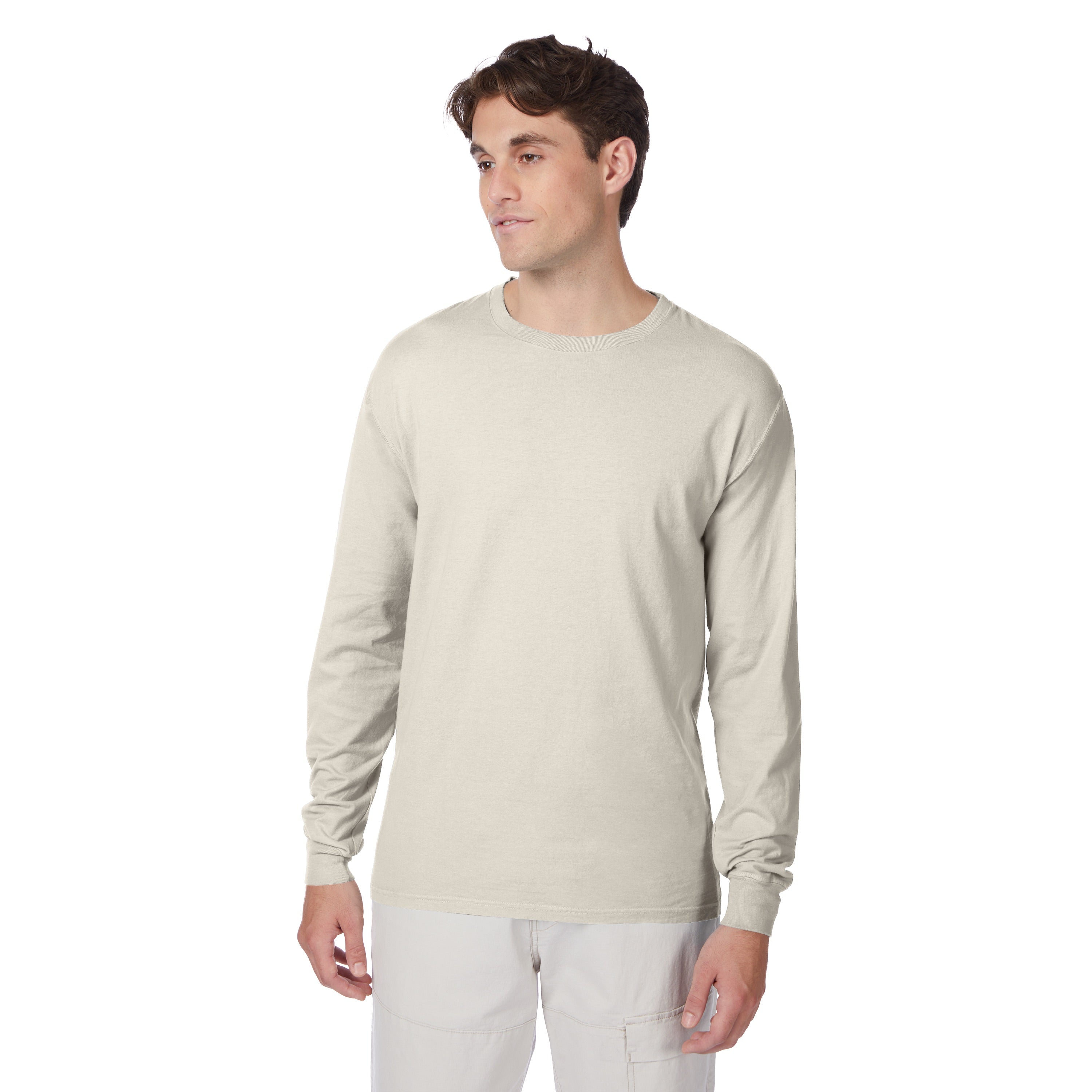 Hanes Beefy-T Long-Sleeve T-Shirt 6