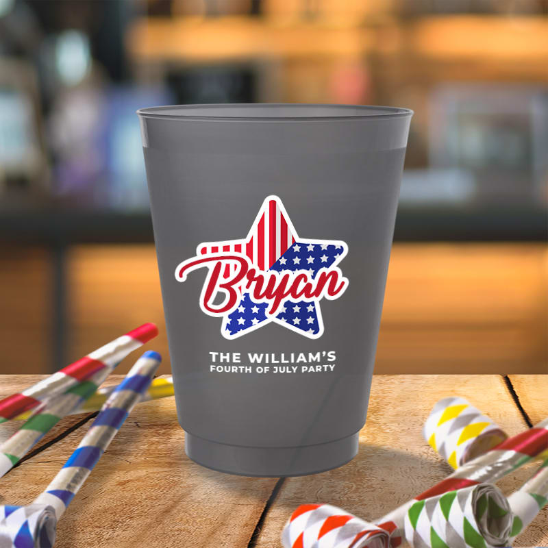 16oz Frosted Stadium Cups 49