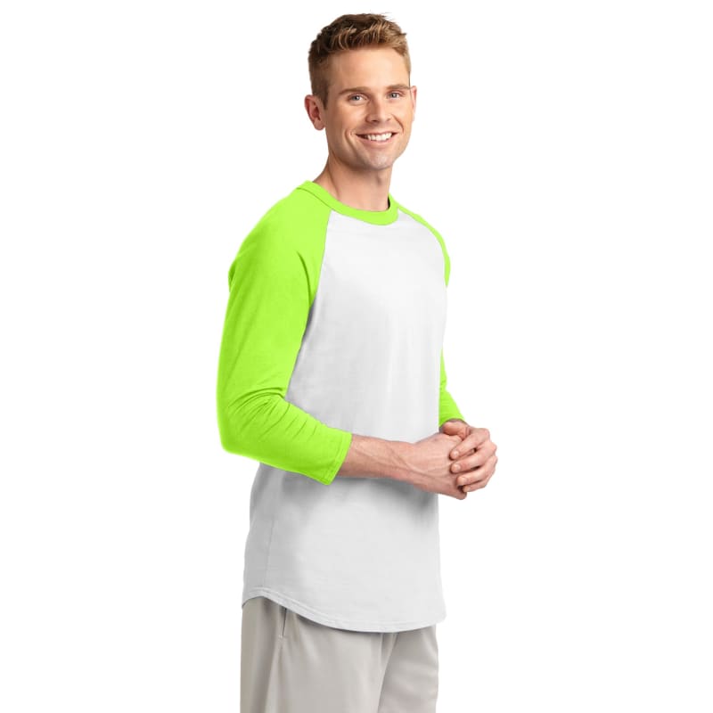 Sport-Tek Colorblock Raglan Jersey. 43