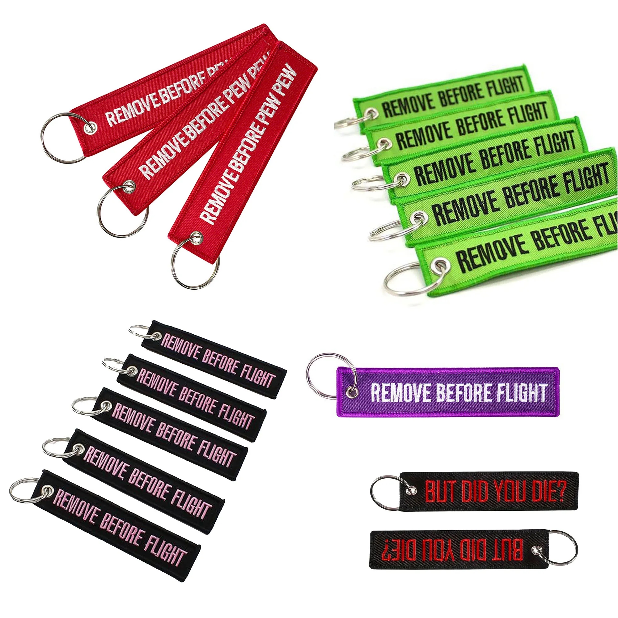 Custom Embroidery Keychain 3