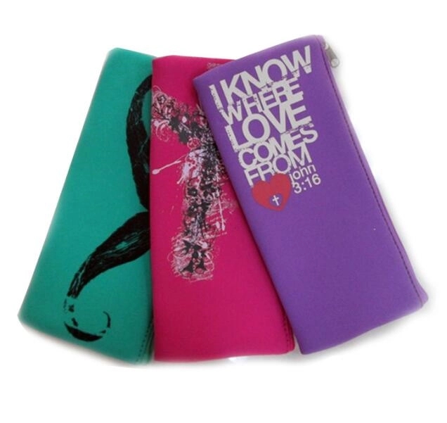 Neoprene Zippered Pencil Pouch 3