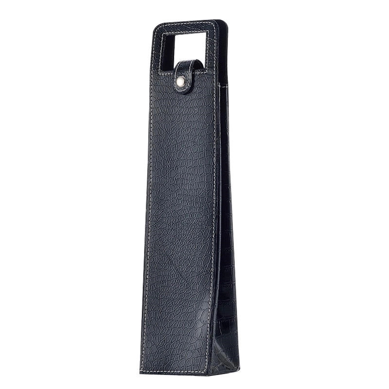 Leatherette Wine Bottle Bag 7