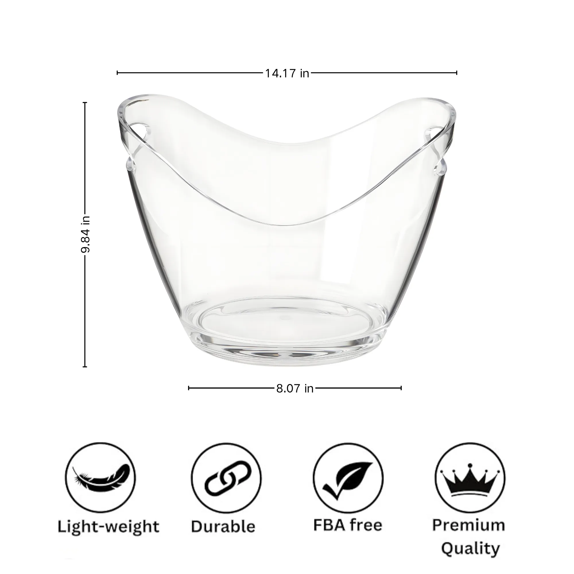 Alec Ingot Ice Bucket, custom bottle opener with logo imprint 3
