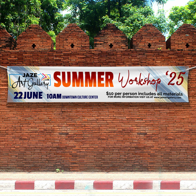 Custom 2' X 10' Banners 1
