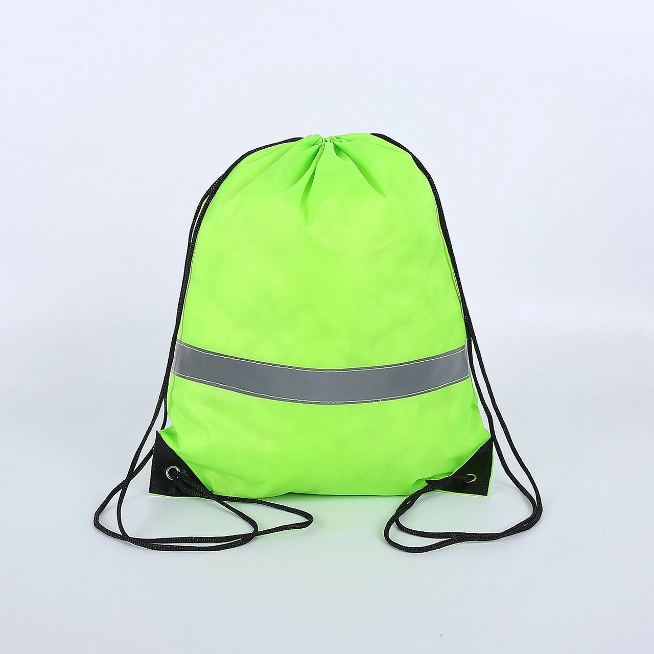 Custom 210 D Polyester Drawstring Bag 9