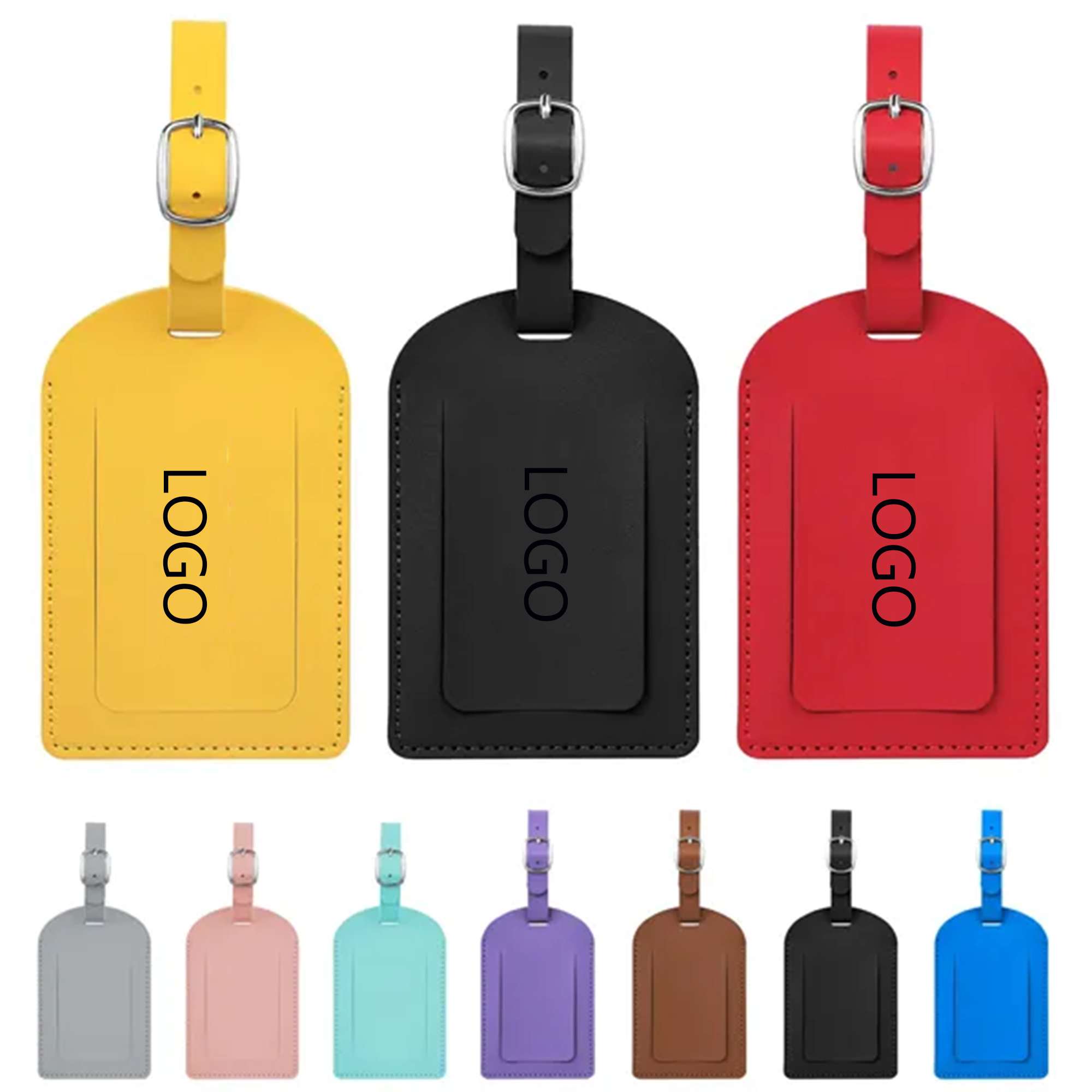 Pu Leather Luggage Tag 1