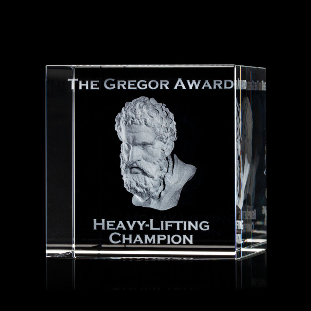 Granby Cube Award 3D 8