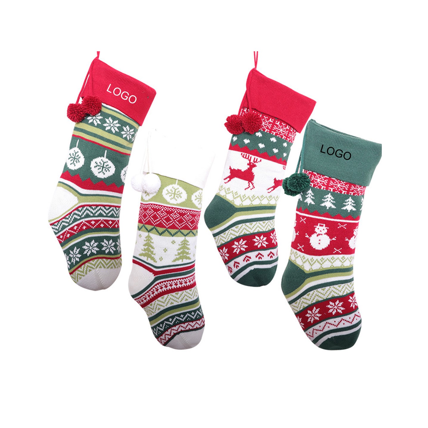 Candy Bag Christmas Hanging Stocking 2