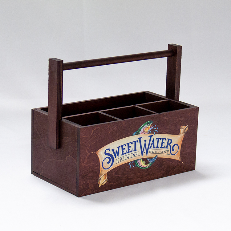 Condiment Caddy Basket 4 slot with Handle