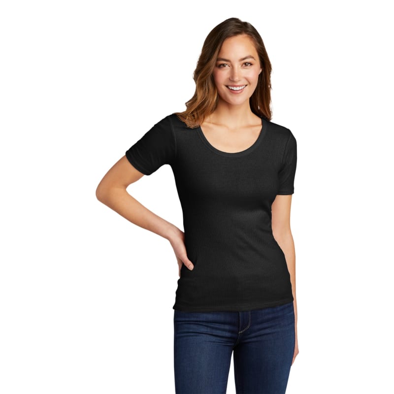 District Women's V.I.T. Rib Scoop Neck Tee 7