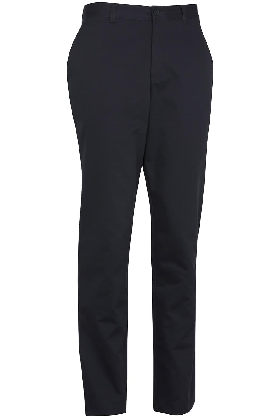 Mens Flat Front Slim Chino Pant 4