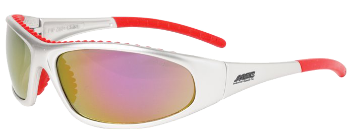 Bouton® Flashfire Red Mirror Glasses 4
