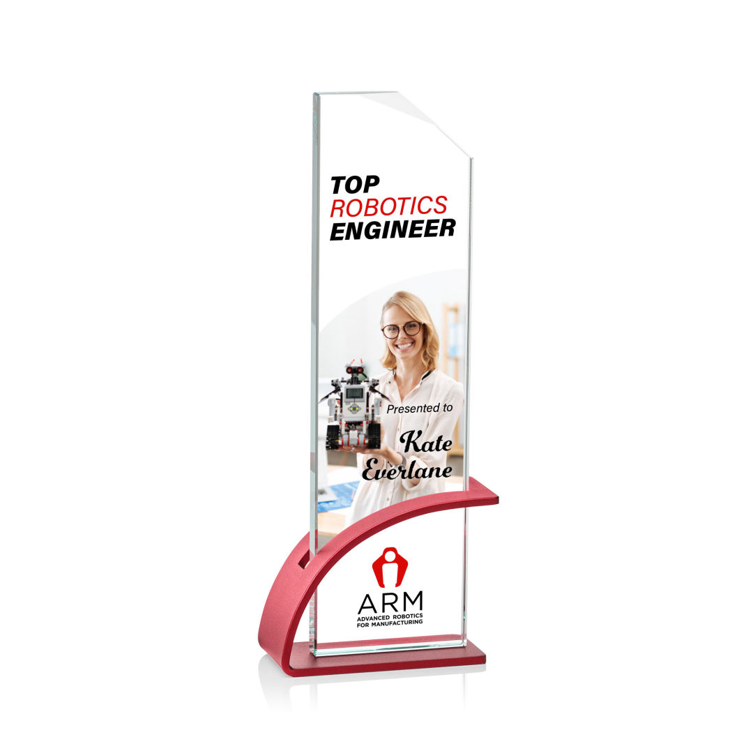 Barton VividPrint™ Award - Red 8
