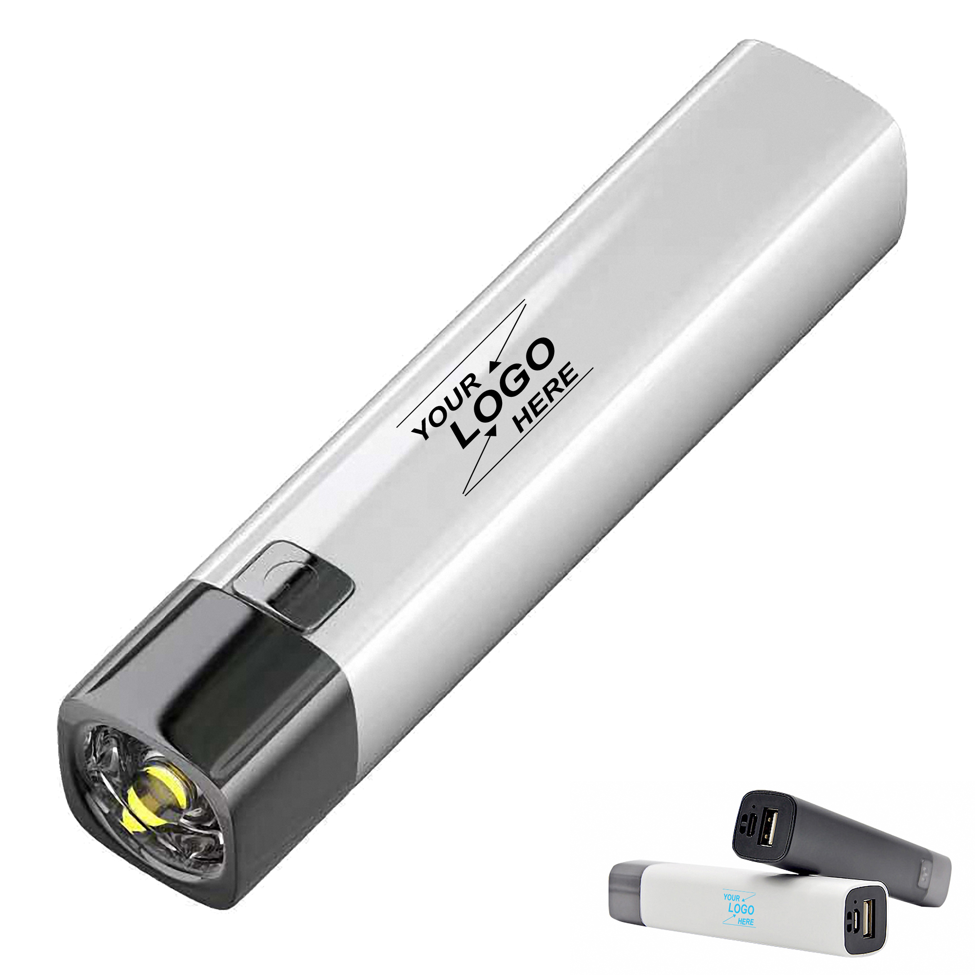 Portable LED Power Bank with Flashlight 6