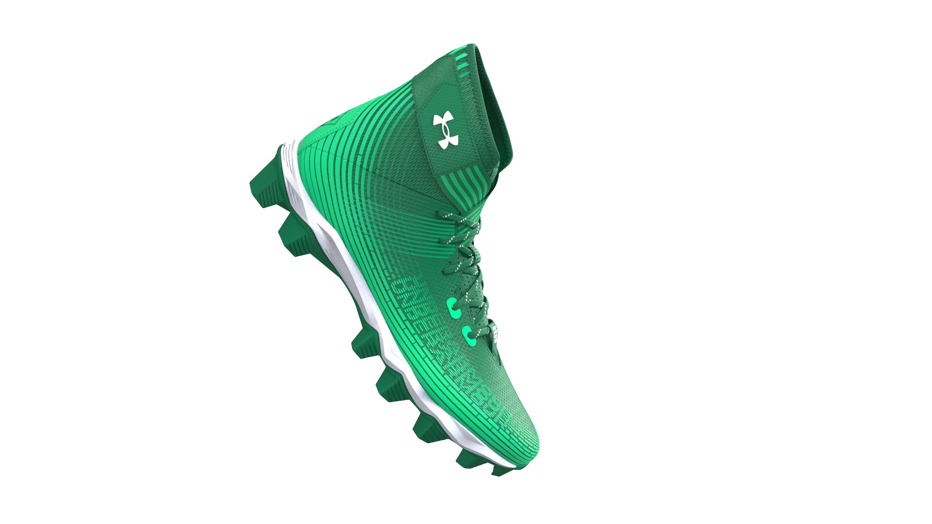 UA Highlight Franchise Jr. Boys' Football Cleats 6