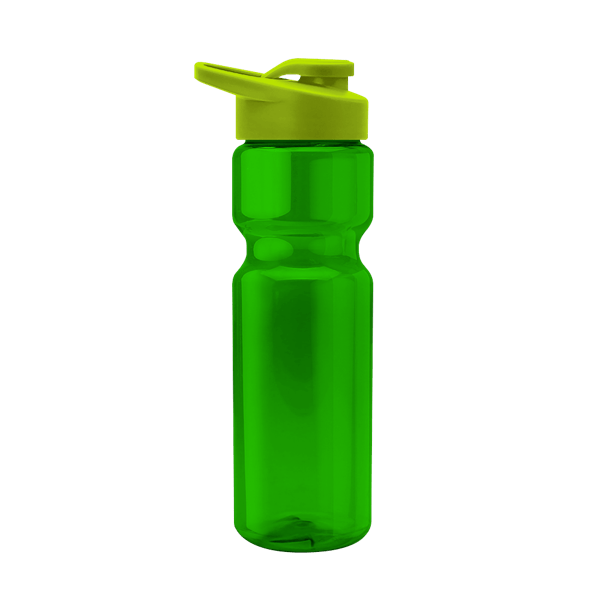 Blazer 28oz Transparent Bike Bottle w/Drink-thru Lid 1227