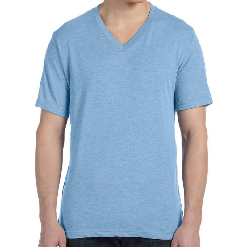 Bella Unisex Triblend Short-Sleeve V-Neck T-Shirt 9