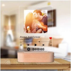 Customized Transparent Music Plaque 4