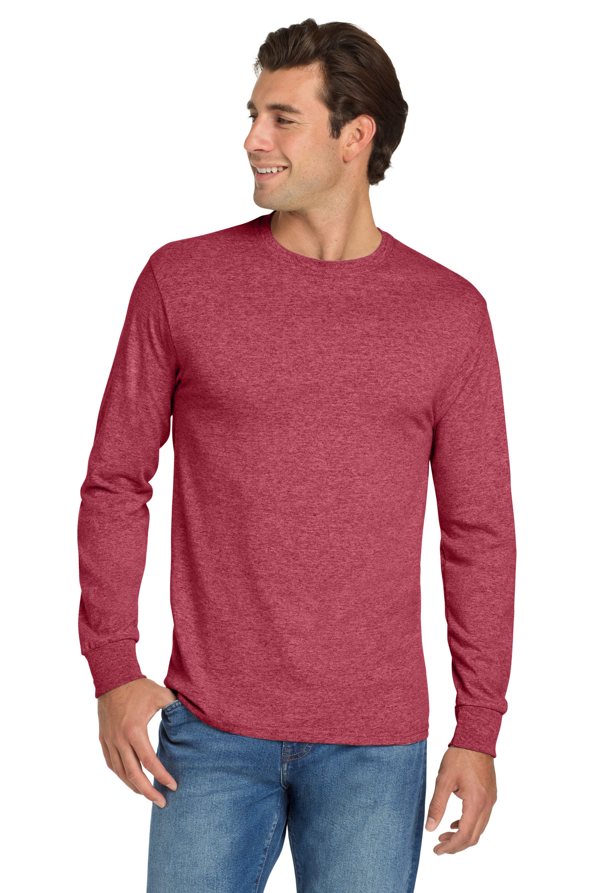 Jerzees - Dri-Power 50/50 Cotton/Poly Long Sleeve T-Shirt. 29LS 96