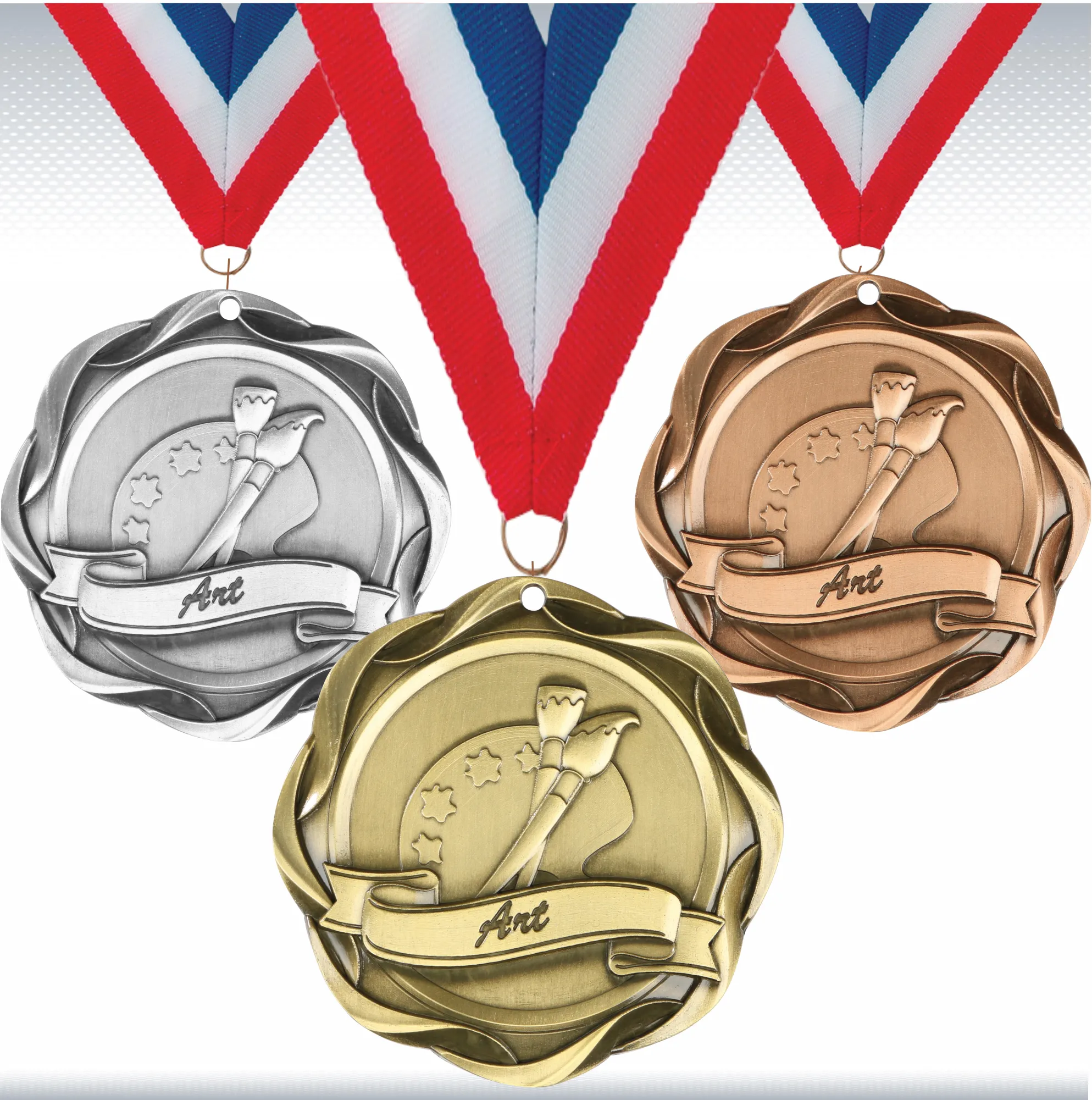 3" Fusion Art Medal 3